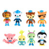 Octonauts Set Mini Figuras Acción Personajes Muñecos 0