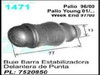 Buje De Barra Estabilizadora Fiat Palio/etc. Delantero Punta 2