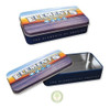Lata Rectangular Guardado Tin Case Blue / Elements 1