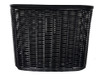 Canasto Para Bicicleta Delantero Grande De Pvc Negro 1