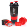 Bote Mezclador Protenas, A Prueba De Fugas, 16oz, Con Almace 0