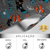 Papel De Parede Gamer Jogos Adesivo Lavavel Quarto Cinza 3m 5