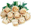 ~? Flojery 10pcs Flores De Rosa Artificial De Tallo Largo Ro 2