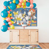 Painel Decorativo Grande Tecido Tnt - Festa Sonic 1