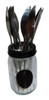 Set X12 Cuchillos + Cubiertero De Vidrio 1