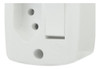 Interruptor Externo Ilumi Redondo Branco 1 Simples+tomada 20 3
