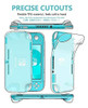 Geeric 8pcs Estuche Compatible Con Switch Lite, Estuche De T 1