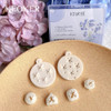 Moldes Para Brincos De Argila Polimérica Keoker Mini Lavende 1