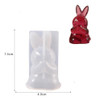 Molde Silicona Para Resina Epoxy Conejo Rezando Vela Jabon 2