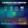 Teclado Inalámbrico Para Juegos Redthunder K10, Teclado Inal 1