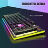 Teclado Inalámbrico Para Juegos Redthunder K10, Teclado Inal 2