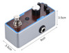 Eno Ex Oct-1 Octave Mini Pedal De Efeito De Guitarra Oitava 1
