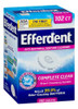 Tabletas Limpiadoras Efferdent Original 102u 2