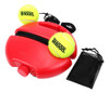 Equipo De Tenis Portatil Para Auto-practica Con 2 Pelotas. 0