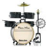 Bateria Infantil Rmv Rock Kids Preta Completa Com Pratos, B 2