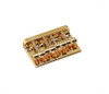 Ponte Gotoh Para Baixo 4 Cordas 19mm Jazz Bass Dourada 201b 0