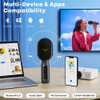 Micrófono De Karaoke Inalámbrico Bluetooth, Altavoz De Micró 2