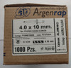 Remache Pop Aluminio 4x10  Argenrap  -  1000 Unidades 3