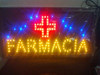 Cartel Led  De Turno  Para Farmacia - Abierto 4