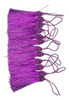 Kit 100un Tassel Poliester Roxo Tendencia Para Artesanato 2