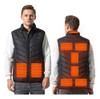Colete Masculino De Inverno. 9 Zonas Aquecido Com Jaqueta De 5