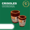 Crisol Corona Ccaf 100 Puntos Para  Aluminio. Fundición 1