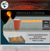 Crisol Corona Ccaf 100 Puntos Para  Aluminio. Fundición 5
