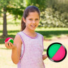 Juego Playa Paleta Lanza Y Atrapa Pelota Con Abrojo Playero 2