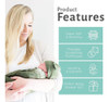 Bazzle Baby Blanket Set, Baby Girl O Baby Boy Swaddle And Ha 2