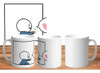 Kit 2 Tazas A Juego Para Parejas De Ceramica #k 0