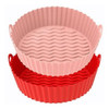 Cesta De Silicona Resistente Al Calor 2-pack Air Fryer 7.5 0 Cesta De Silicona Resistente Al Calor 2-pack Air Fryer 7.5 0