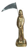 San La Muerte Esqueleto De Bronce Macizo 0