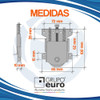 Rueda Placard Corredizo Mueble X2 Grupo Euro Mundo Cima 3