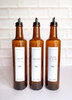 Set 3 Dispenser Aceitero Vidrio Ámbar Aceite+vinagre+oliva 1