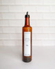 Set 3 Dispenser Aceitero Vidrio Ámbar Aceite+vinagre+oliva 3