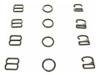 Correderas/argollas/ganchos Zamac Niquel 10 Mm 100 Unidades 0 Correderas/argollas/ganchos Zamac Niquel 10 Mm 100 Unidades 0