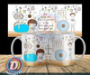 Kit Plantillas Sublimación Tazas - Profesiones Medicas #2 5