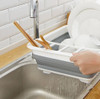 Secaplatos Plegable Practico Escurrido Cocina Escurridor 4