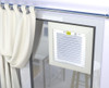 Rejilla De Ventilación Para Vidrio Aprobada Ib Con Kit 0