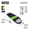 Bolsa De Dormir Camping Campamento Ntk Viper Camo Pixel 5°c 3