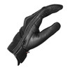 Guante De Cuero Comodo Negro Para Moto Bici Invierno Frio 2