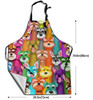 Delantal Con Pechera Ajustable: Lazos Extra Largos, Divertid 2