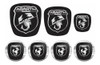 Kit Emblema Adesivo Bravo Abarth Frontal/traseiro E Roda Fgc 2