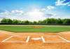 Telón De Fondo Del Campo De Béisbol Soouvei, Estadio De Poli 4