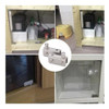 Kit Bisagra 1 Puerta Simple De Vidrio Mueble Vitrina 3