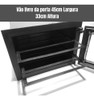 Forno Grande Ferro Fundido Tampa De Vidro Caixote Aço 2.2mm 4