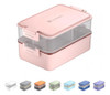 Linoroso Fiambrera Para Adultos Bento Box Apilable | ¿satisf 0