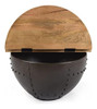 Mesa De Centro Christopher Knight Home Mabel, Natural, Negro 4