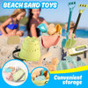 Zhtn-ituy Juego De Juguetes De Arena De Playa De 1