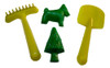 Set De Balde Plastico Para Playa 2